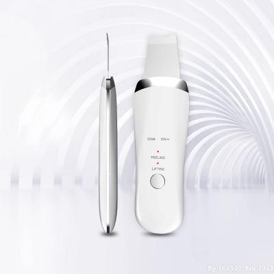 Mini Multi-function Wireless USB Charging EMS Face Skin Peeling Lifting Clean Facial Skin Scrubber