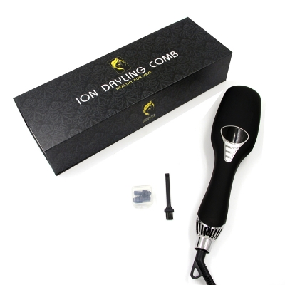   Multifunction  hair dryer and styler comb cold and hot hair dryer 